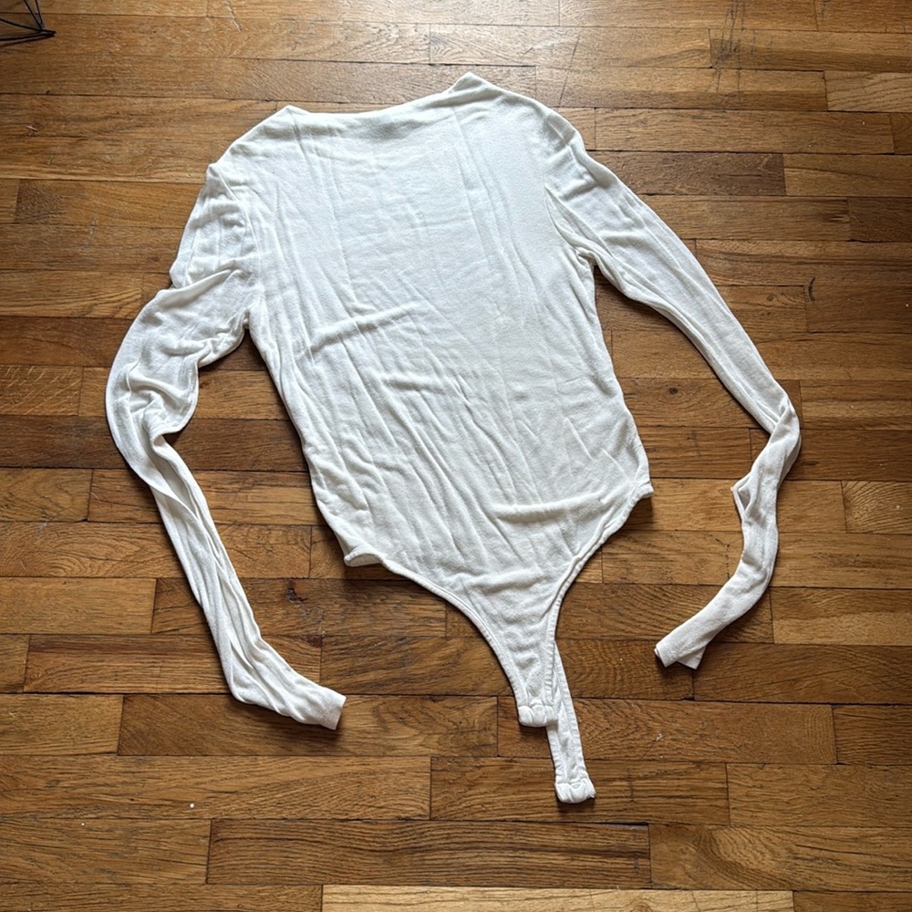 Naked Wardrobe Long Sleeve bodysuit